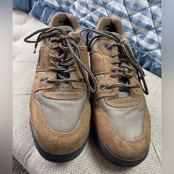 Vasque Womens Suede Lace Up Outdoor Hiking Boots Size 9.5 - Picture 2 of 6